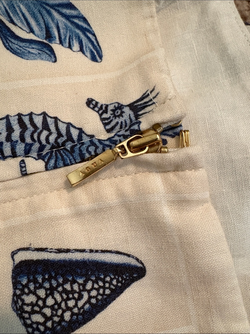 Blue Under the Sea Shell-Print Tiered Maxi Dress - Picture 11 of 11